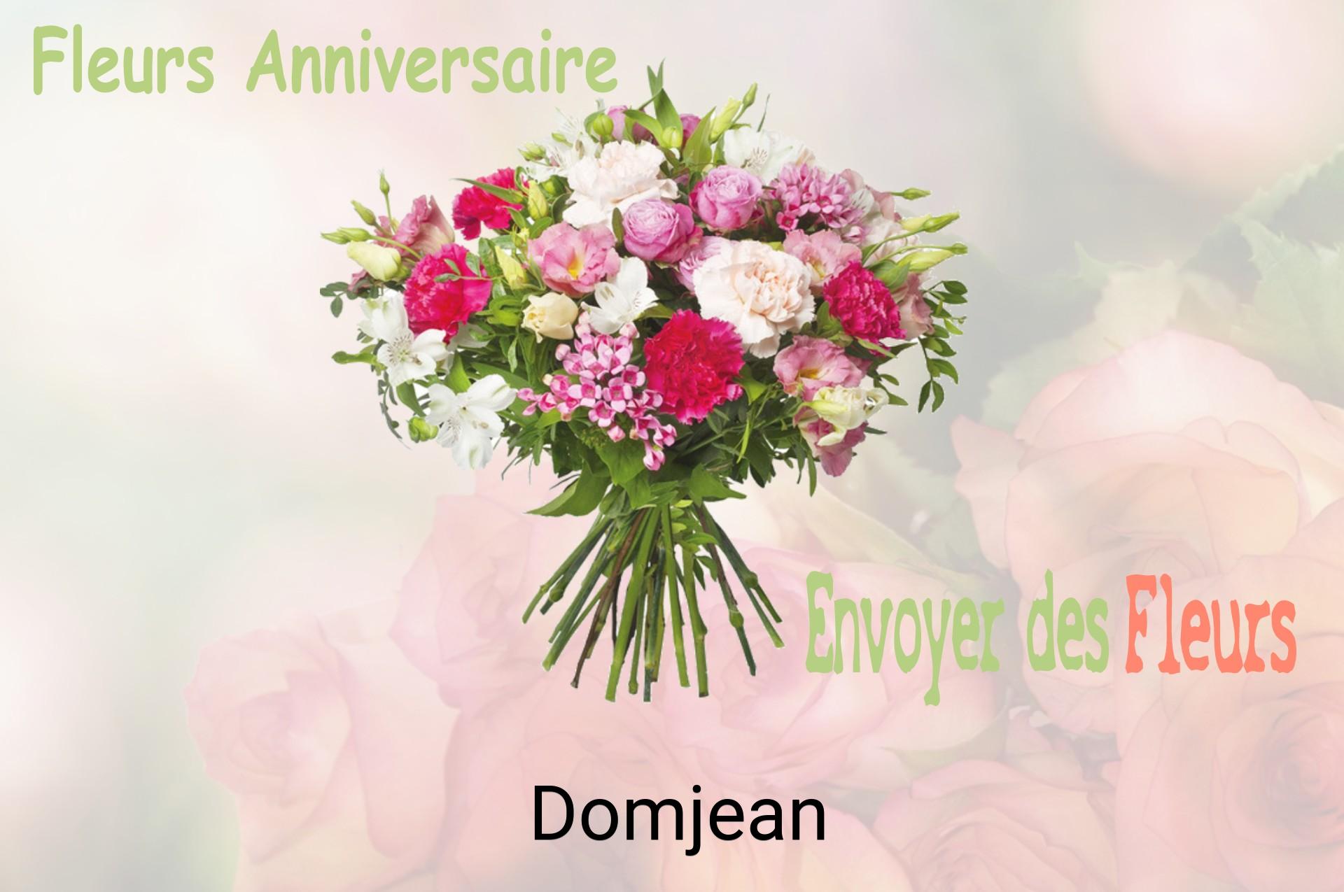Bouquet de fleurs d’anniversaire livré à Domjean
